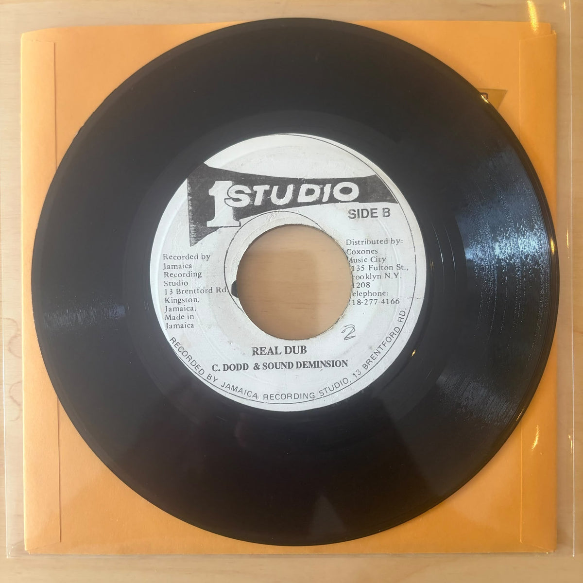 C. Dodd & Sound Demension - Real Rock 7"