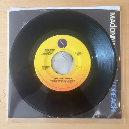 Madonna - Papa Don't Preach 7"
