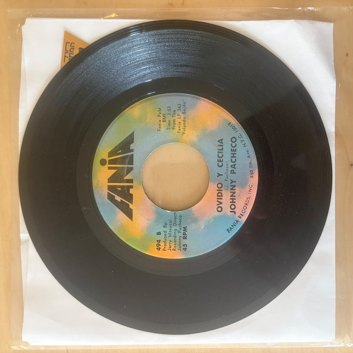 Johnny Pacheco - Que Risa Me Da / Ovidio y Cecilia 7"