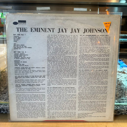 J.J. Johnson - The Eminent Jay Jay Johnson Vol. 1