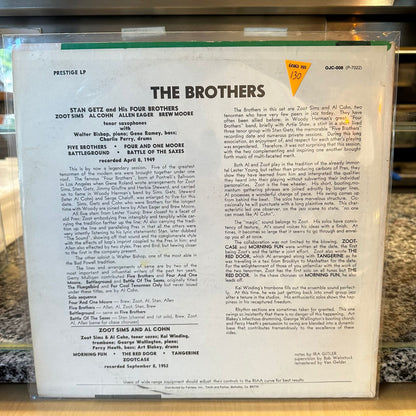 Stan Getz / Zoot Sims - The Brothers