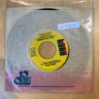 Idris Muhammad - Turn This Mutha Out 7”