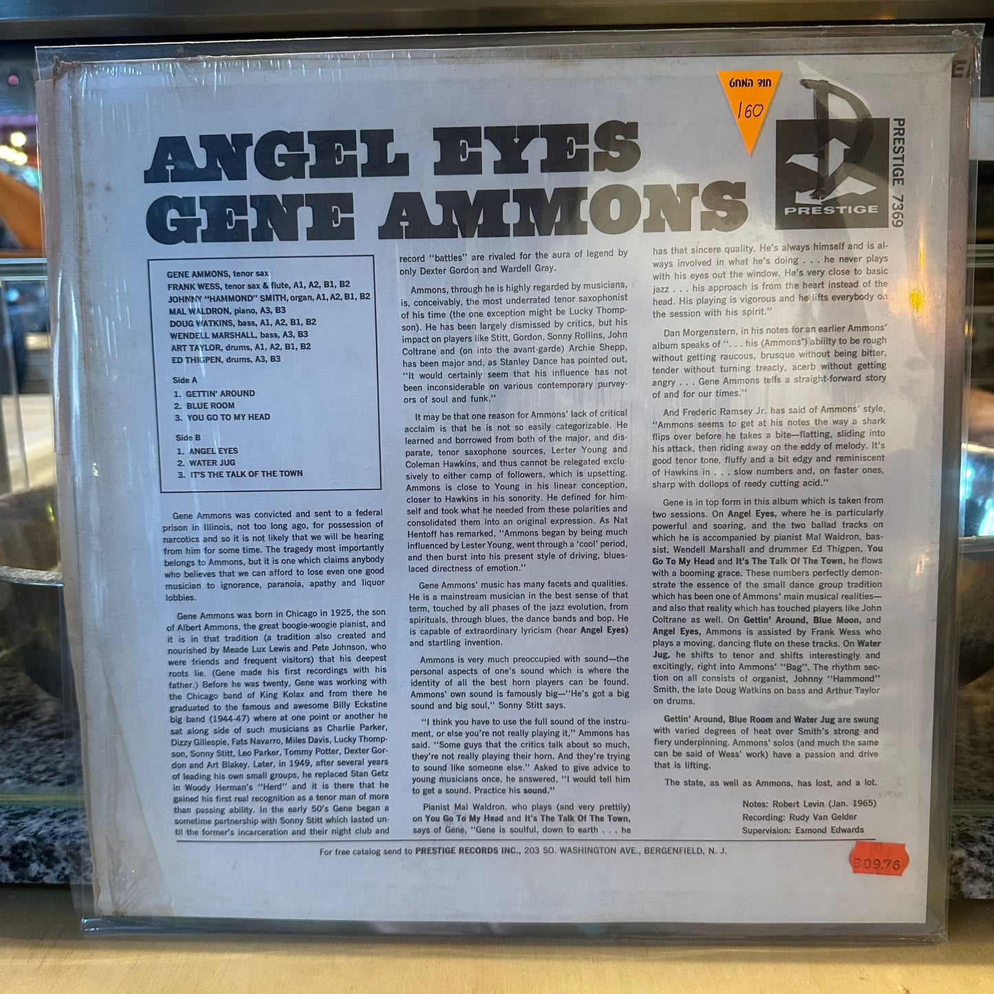 Gene Ammons - Angel Eyes