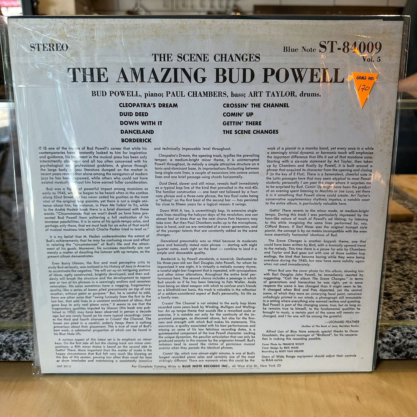 Bud Powell - Scene Changes Vol. 5