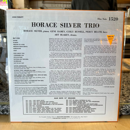 Horace Silver - Horace Silver Trio