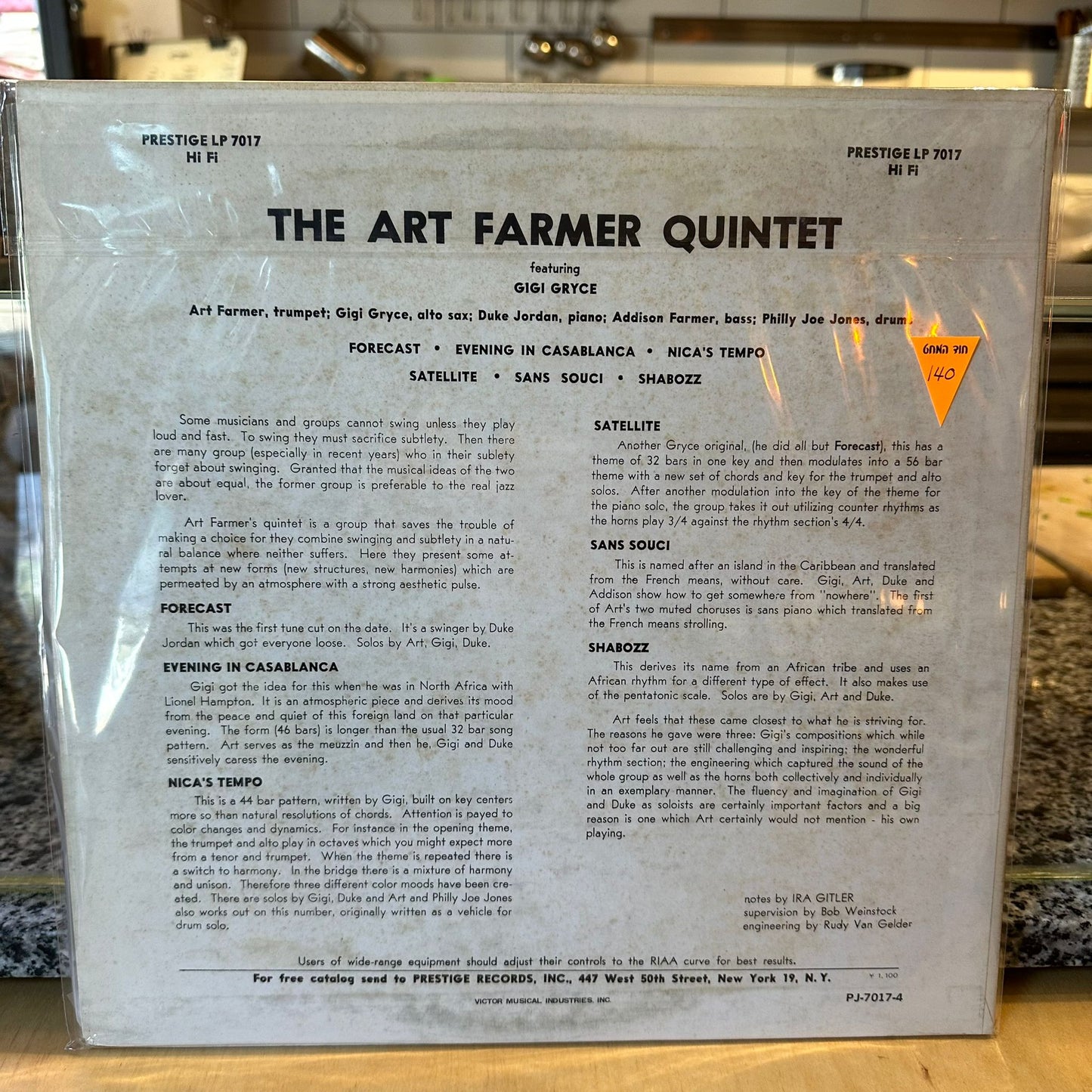 Art Farmer - Art Farmer Quintet Featuring Gigi Gryce