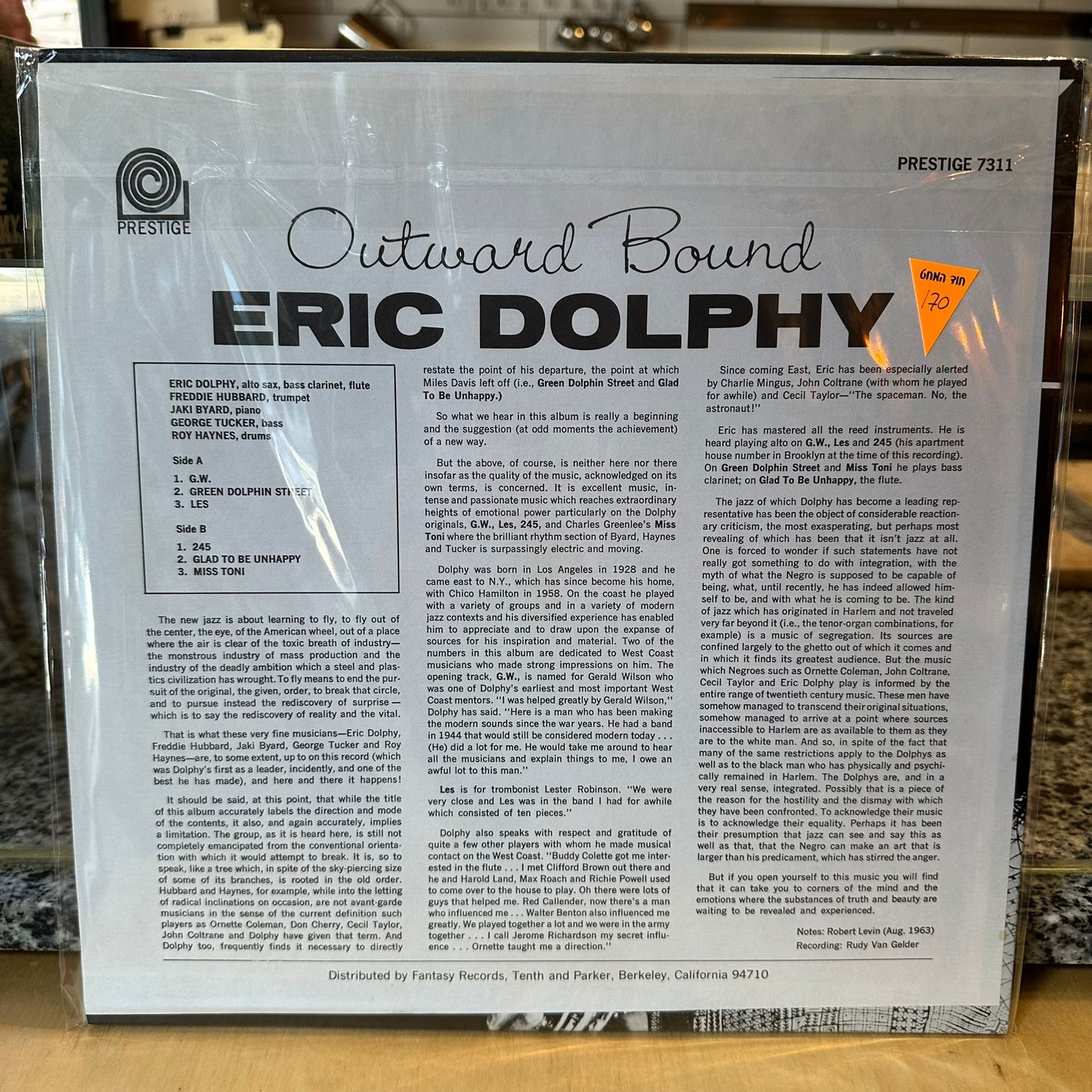 Eric Dolphy - Outward Bound