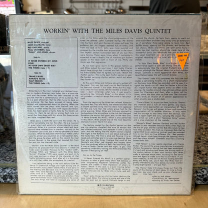 Miles Davis - Workin' With The Miles Davis Quintet