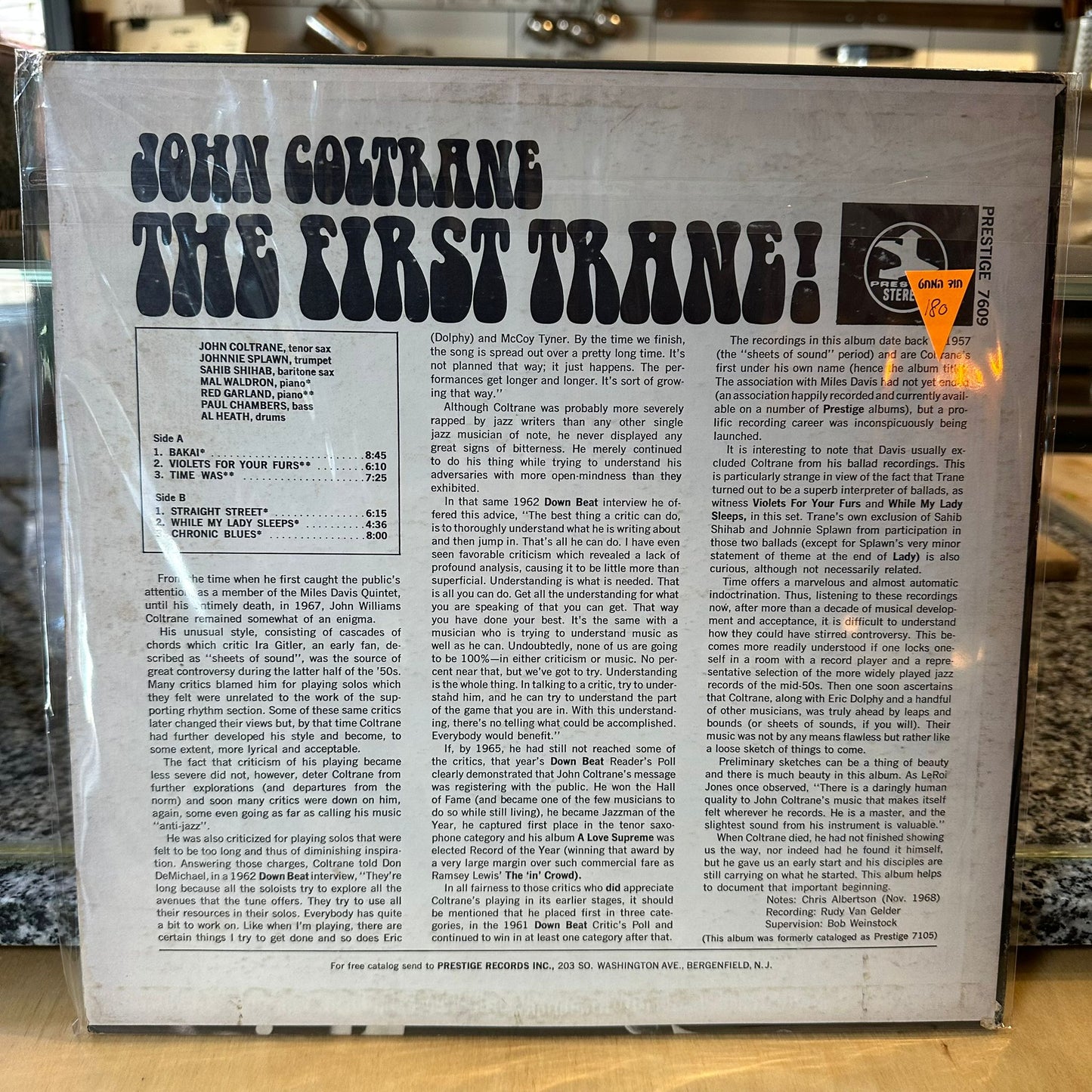 John Coltrane - First Trane