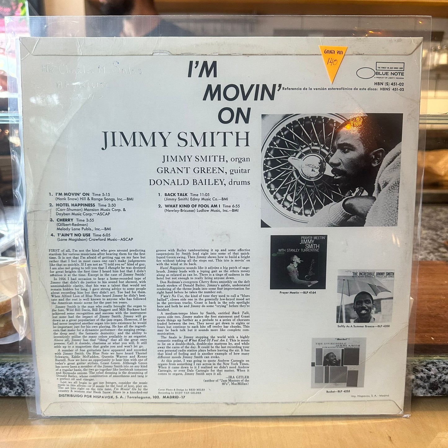 Jimmy Smith - I’m Movin’ On