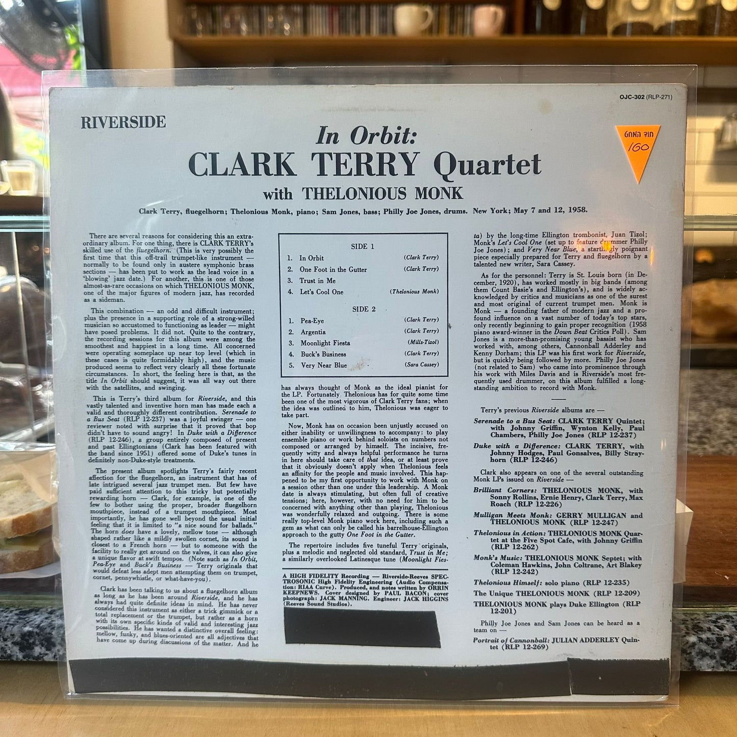 Clark Terry with Thelonious Monk - In Orbit