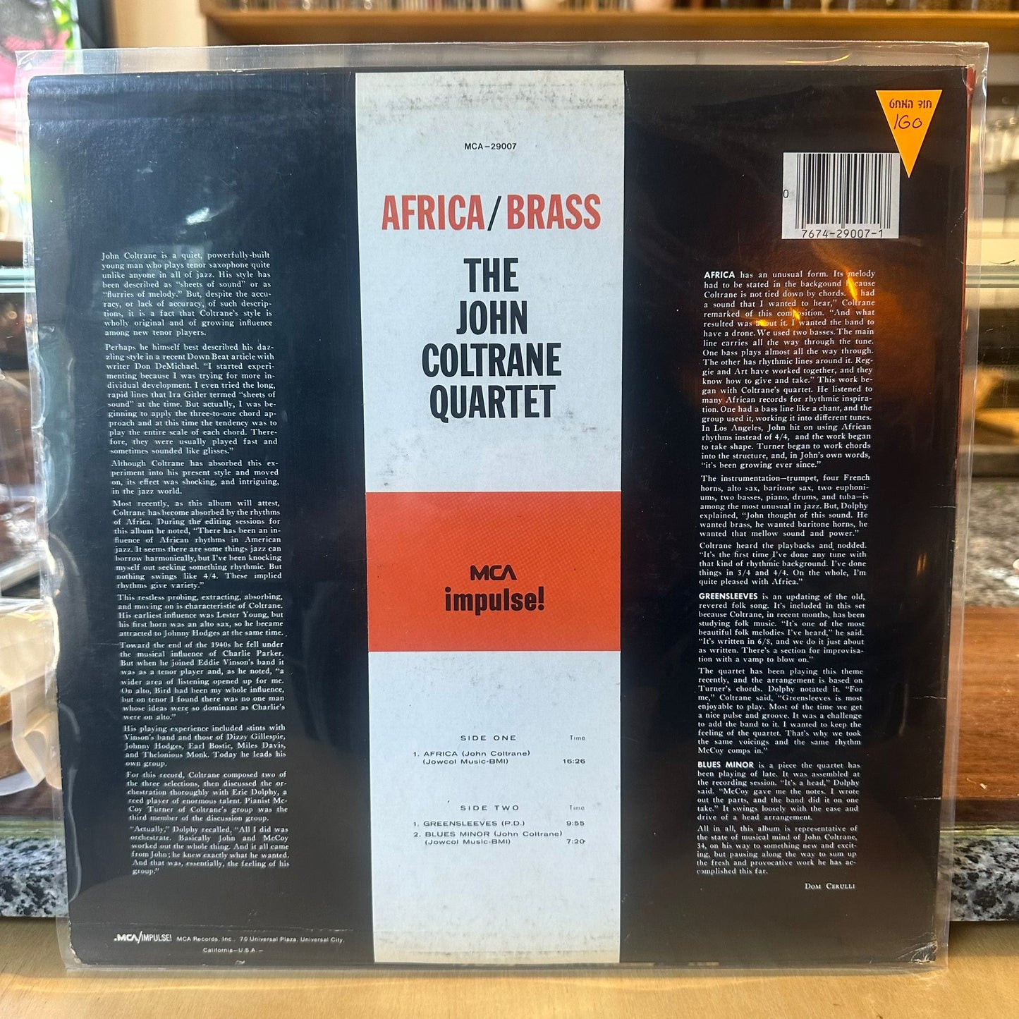 John Coltrane Quartet - Africa / Brass