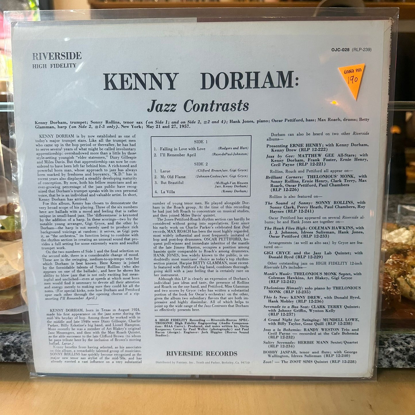 Kenny Dorham - Jazz Contrasts