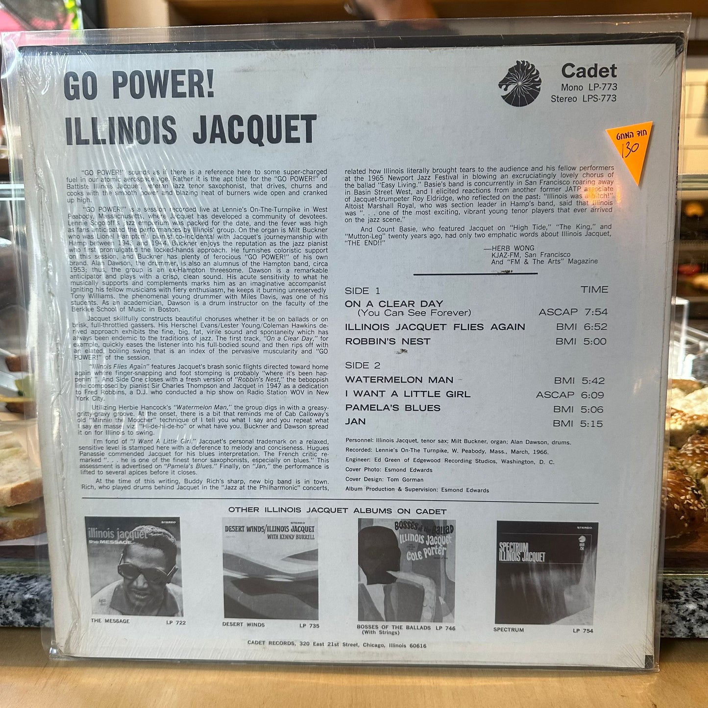 Illinois Jacquet - Go Power!