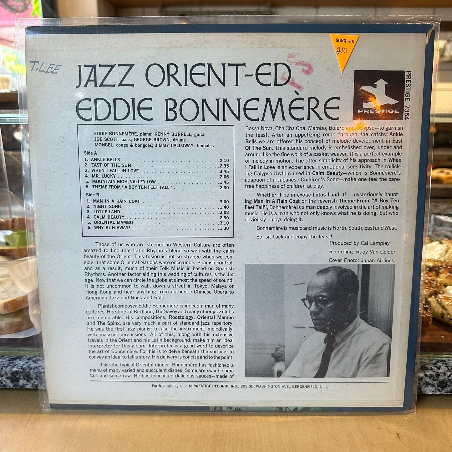 Eddie Bonnemere - Jazz Orient-ed