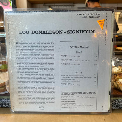Lou Donaldson - Signifyin’