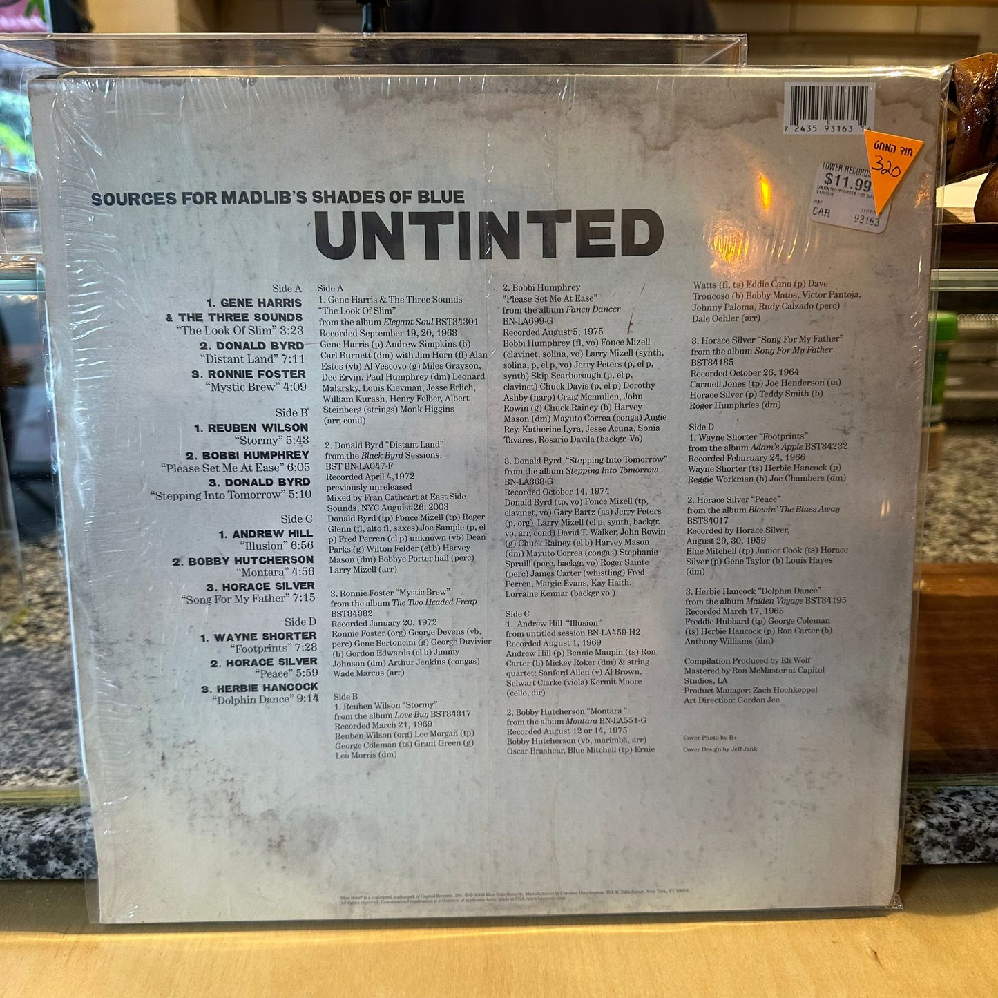 Various - Untinted (Sources For Madlib's Shades Of Blue)