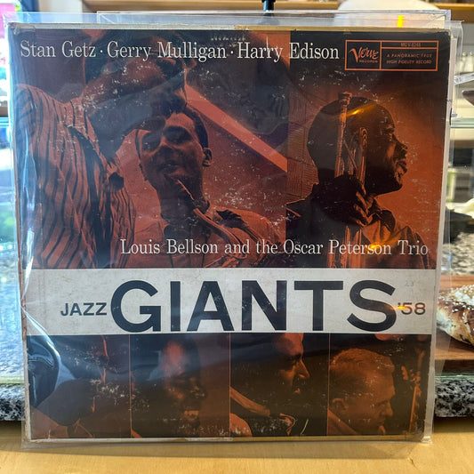 Stan Getz · Gerry Mulligan · Harry Edison, Louis Bellson And The Oscar Peterson Trio - Jazz Giants '58