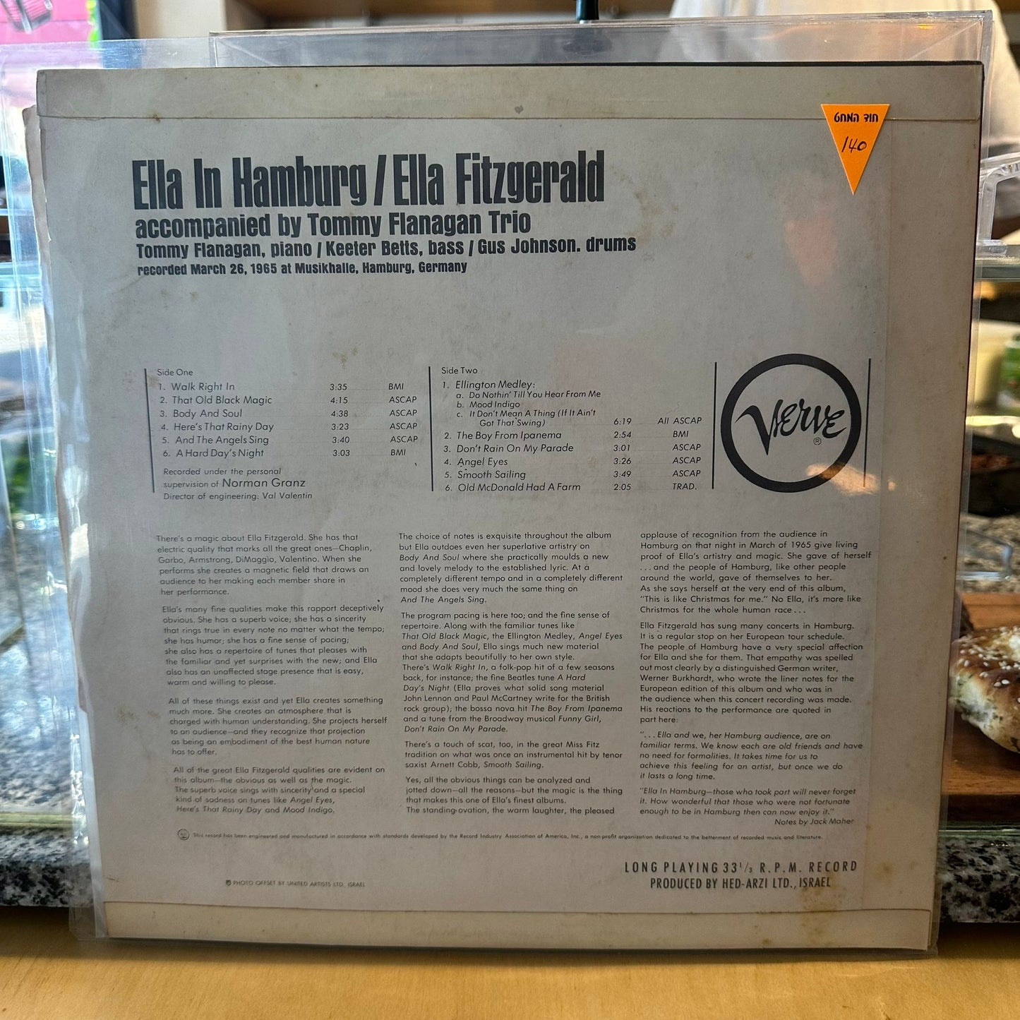 Ella Fitzgerald - Ella In Hamburg