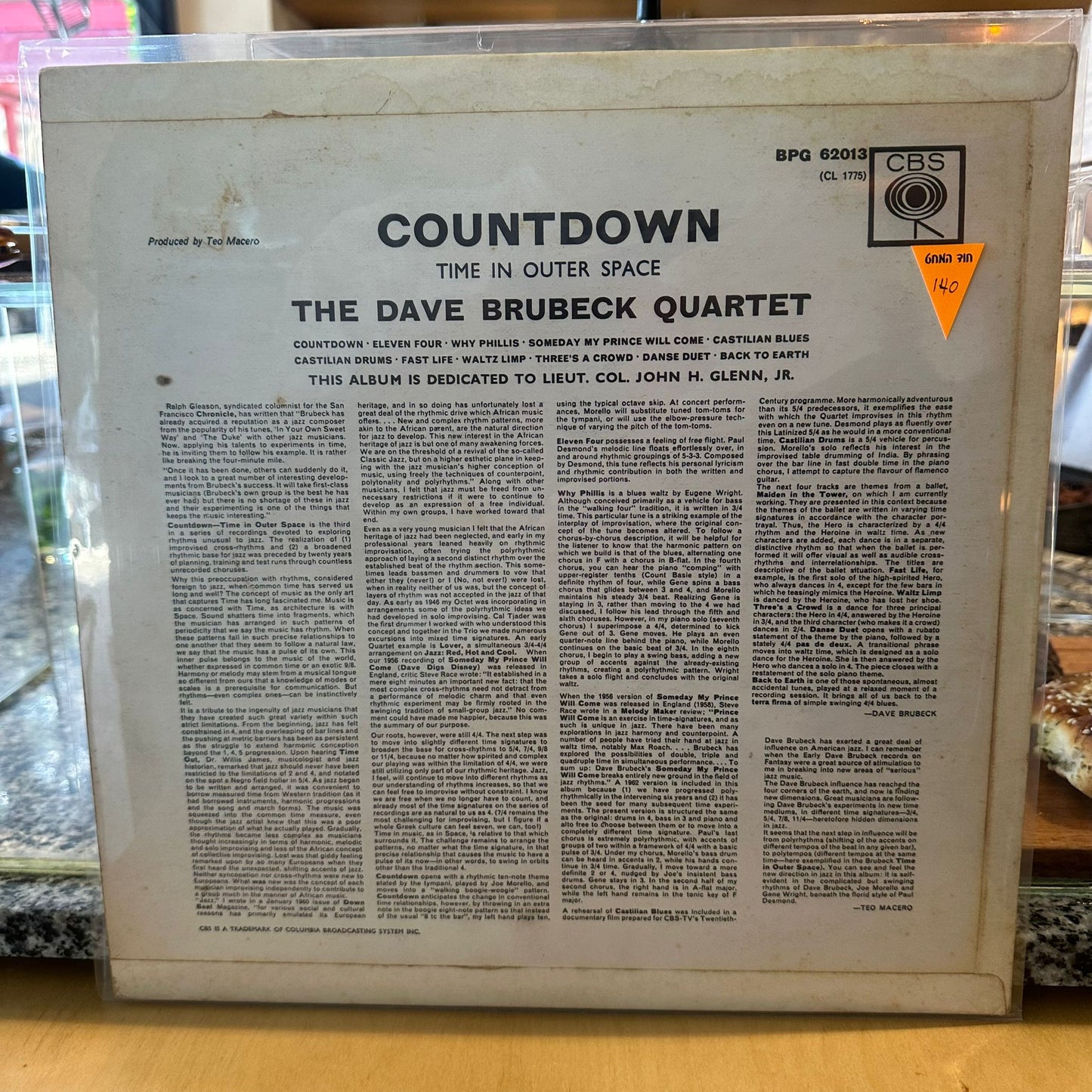 The Dave Brubeck Quartet - Countdown Time In Outer Space