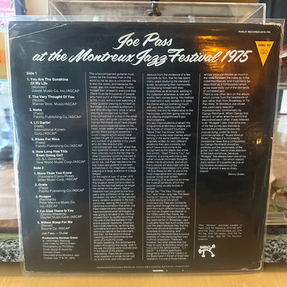 Joe Pass - At The Montreux Jazz Festival 1975
