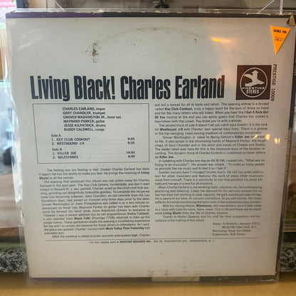 Charles Earland - Living Black! (Recorded LIVE! At The Key Club, Newark, N.J.)