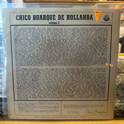Chico Buarque De Hollanda - Chico Buarque De Hollanda Volume 2