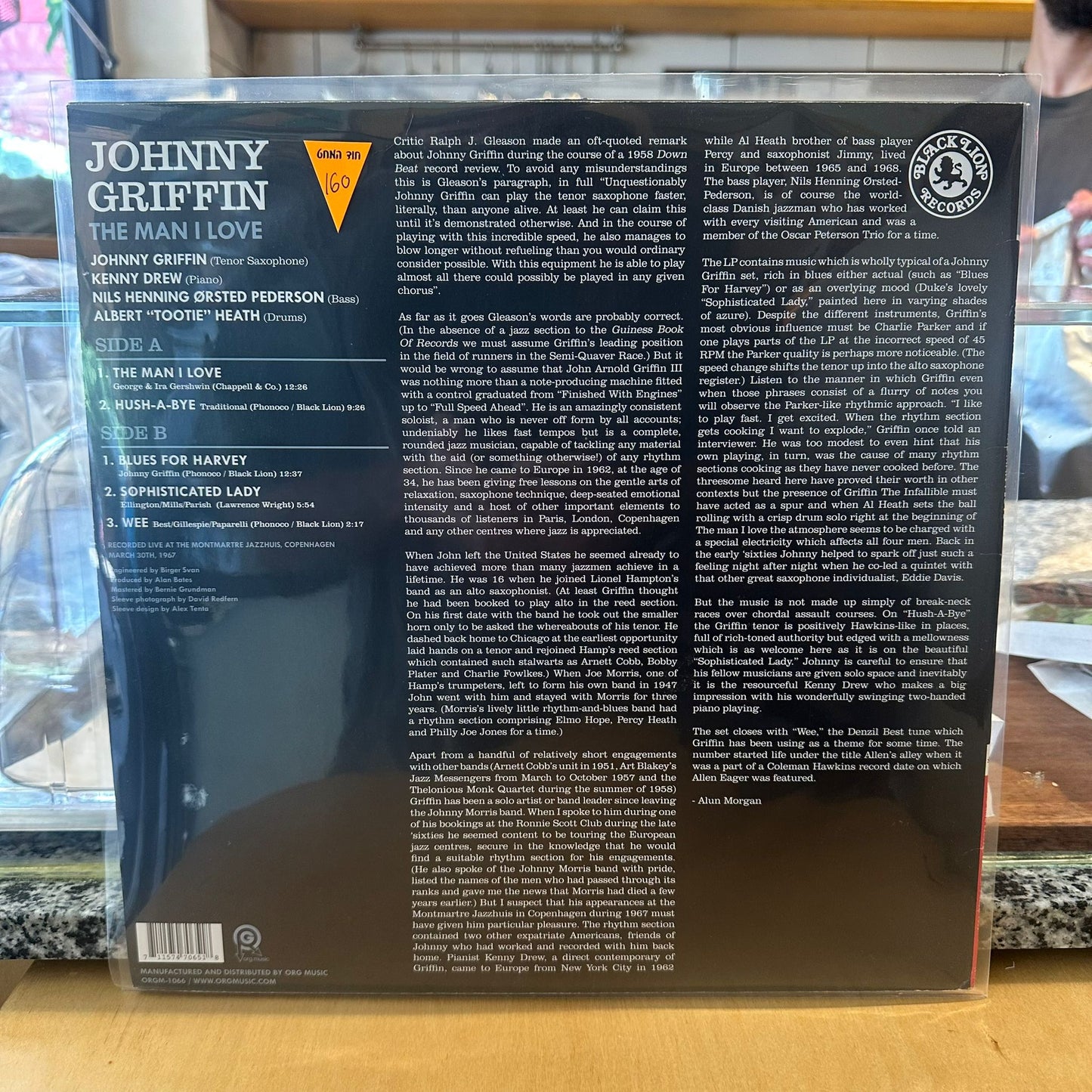 Johnny Griffin - The Man I Love