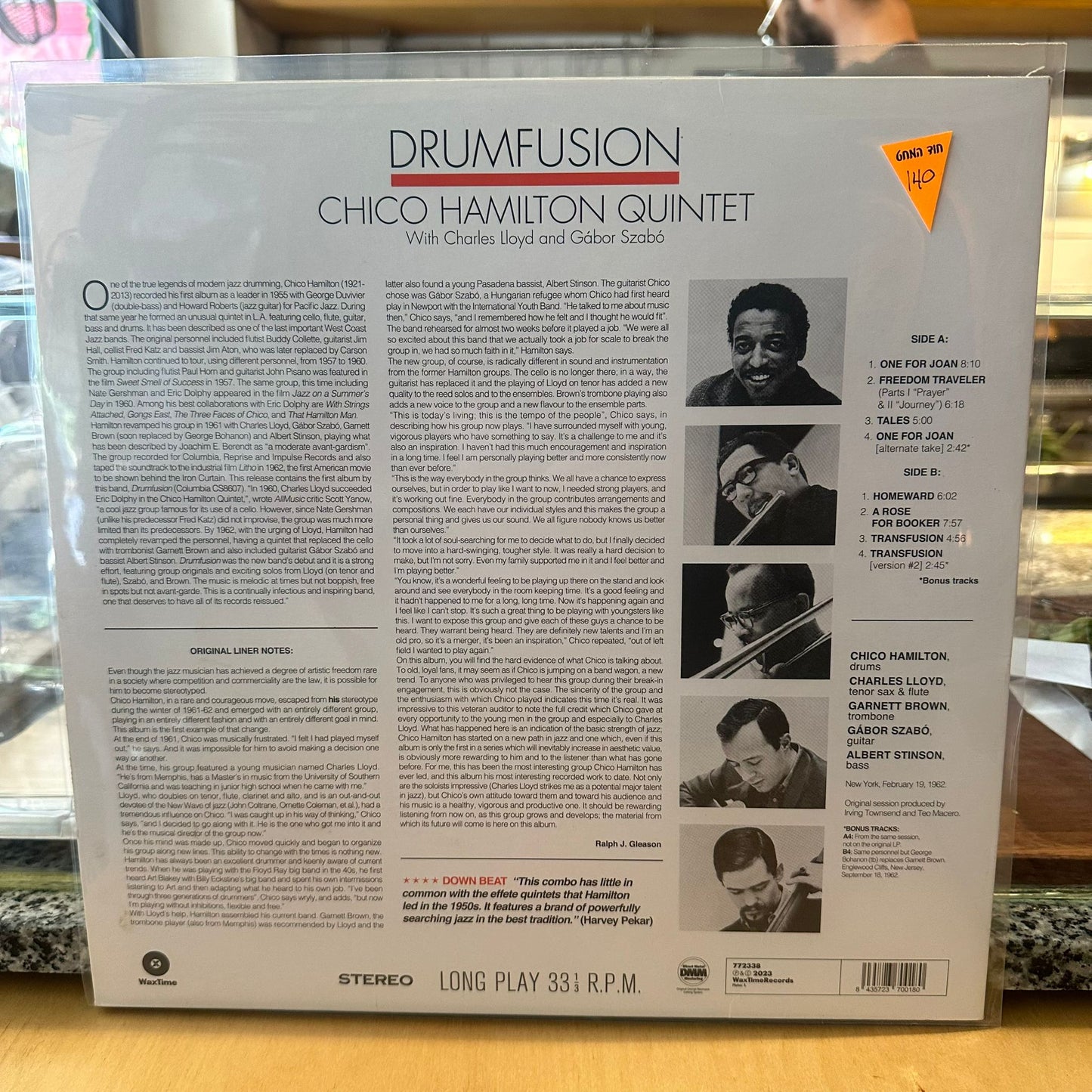 The New Dynamic Chico Hamilton Quintet - Drumfusion