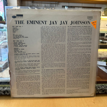 Jay Jay Johnson - The Eminent Jay Jay Johnson Volume 1