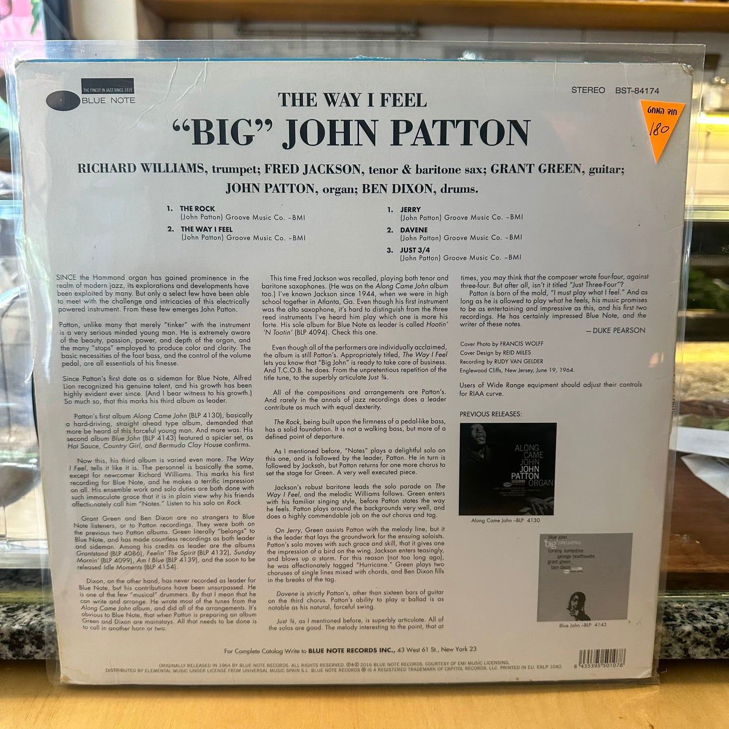 Big John Patton - The Way I Feel
