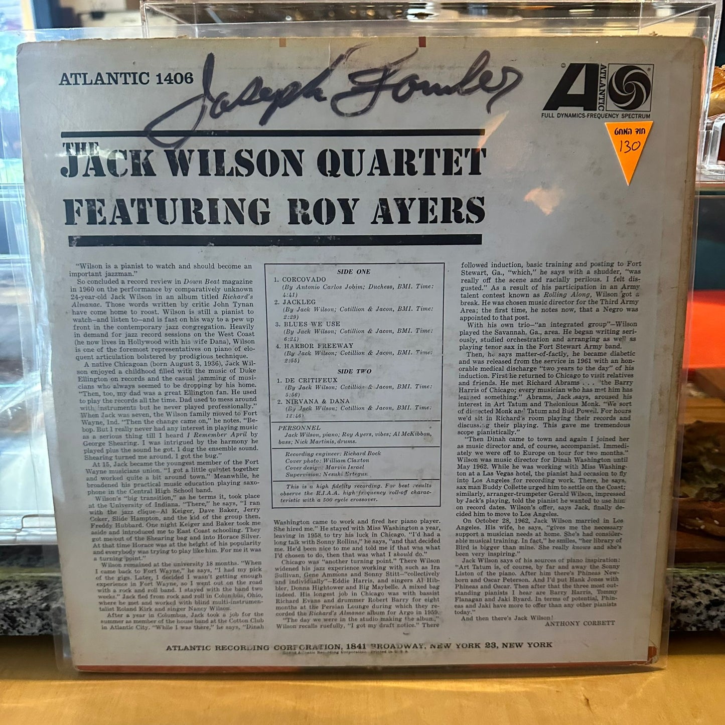 The Jack Wilson Quartet feat. Roy Ayers - The Jack Wilson Quartet