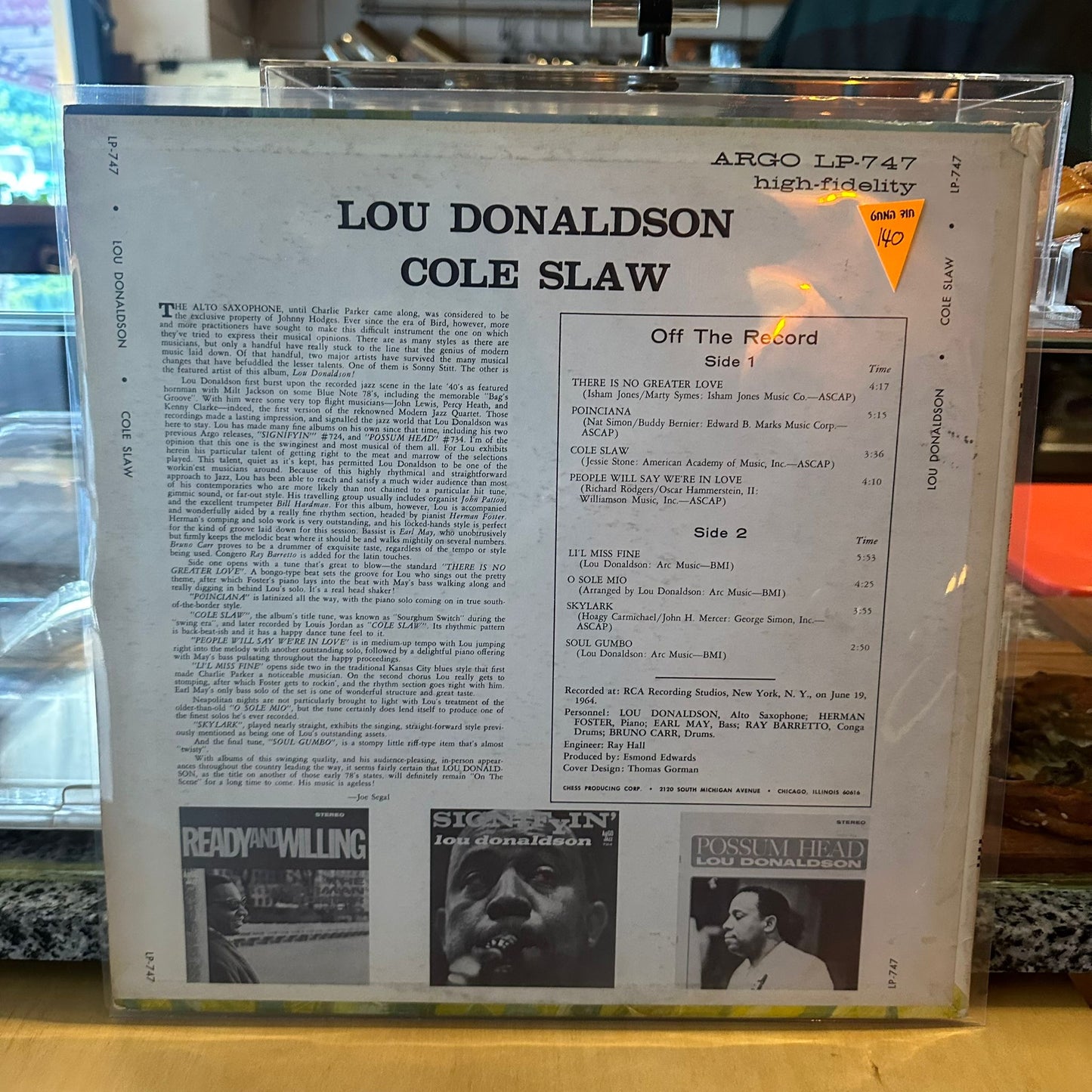 Lou Donaldson - Cole Slaw