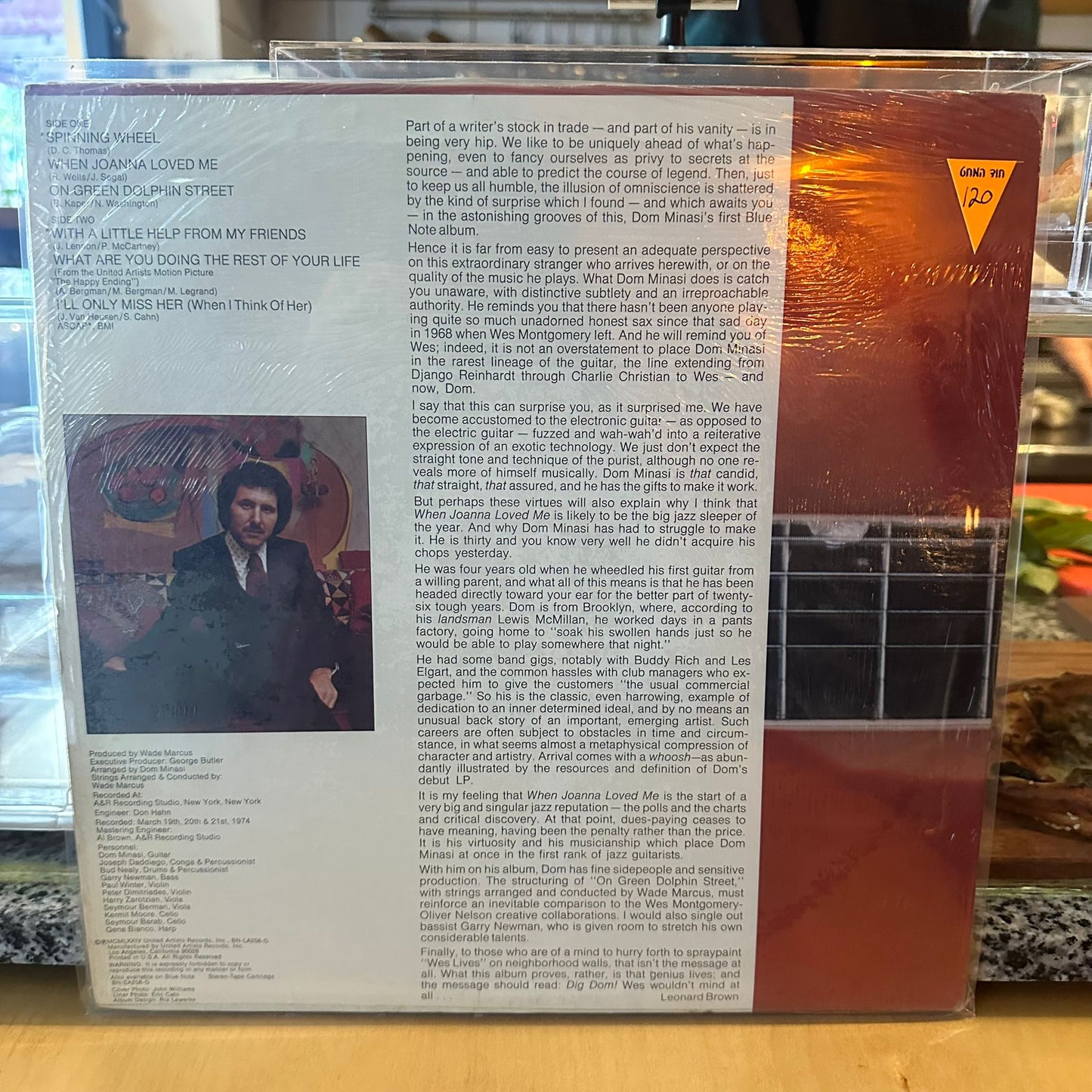 Dom Minasi - When Joanna Loved Me