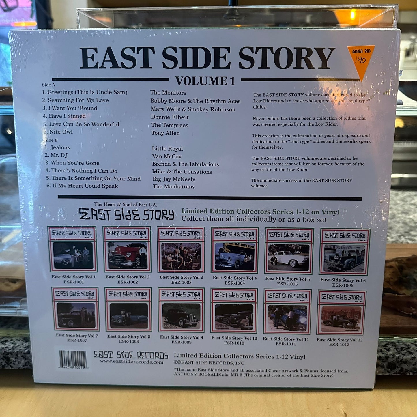 East Side Story Vol. 1 - Various