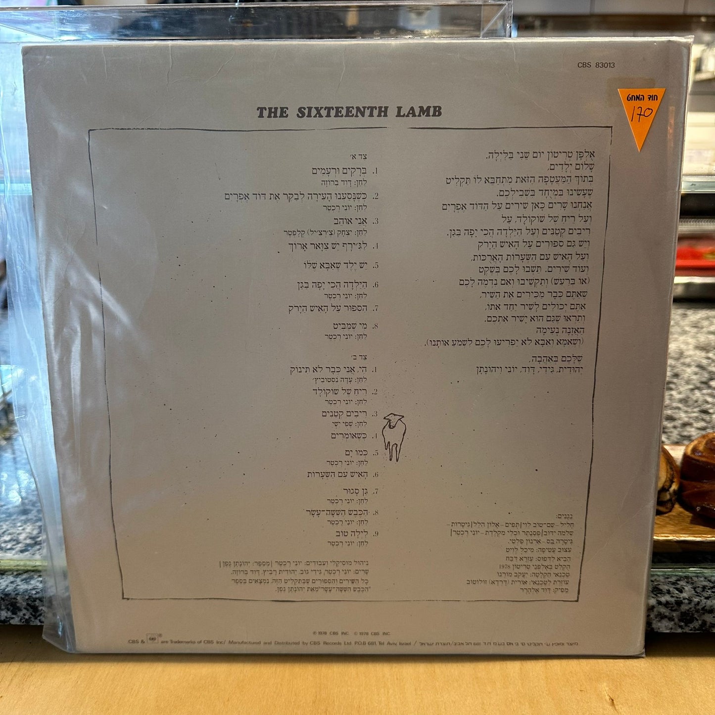 הכבש הששה עשר - הכבש הששה עשר