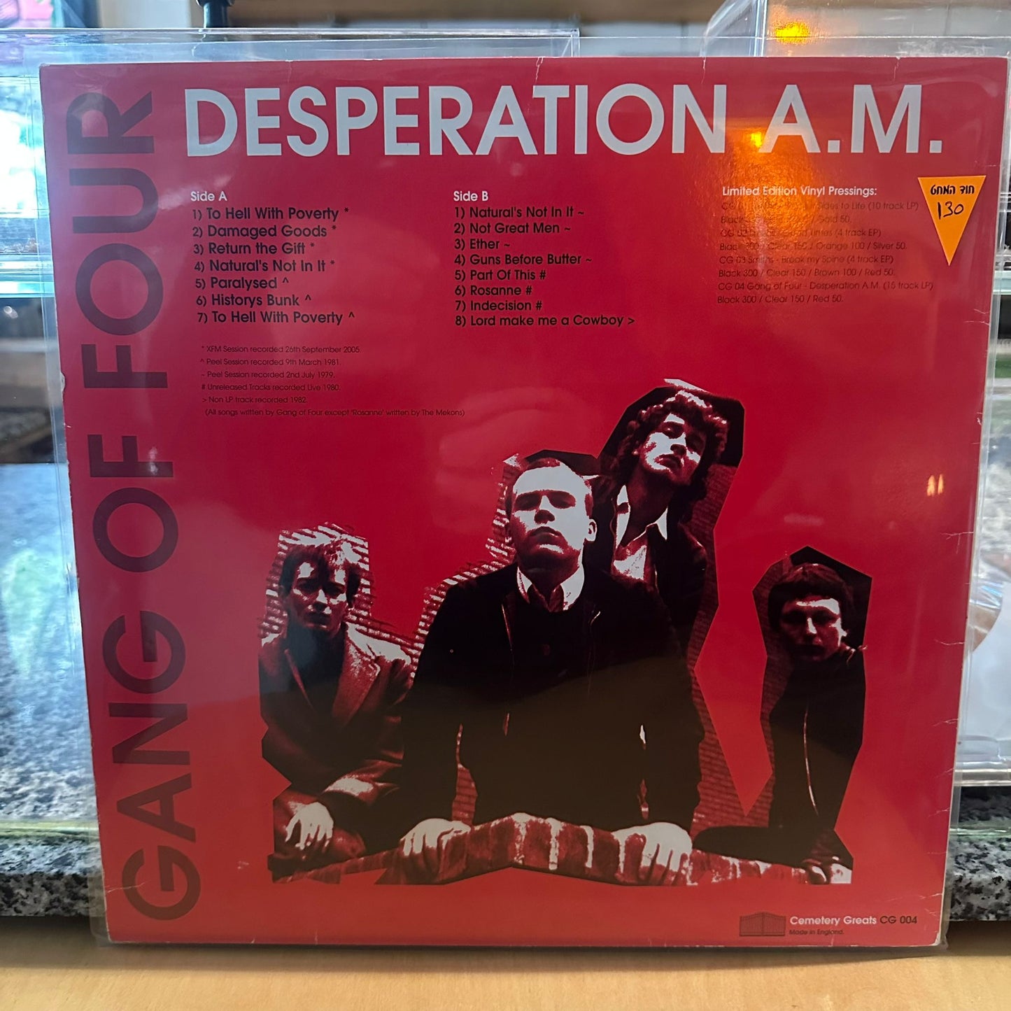 Gang Of Four - Desperation A.M.