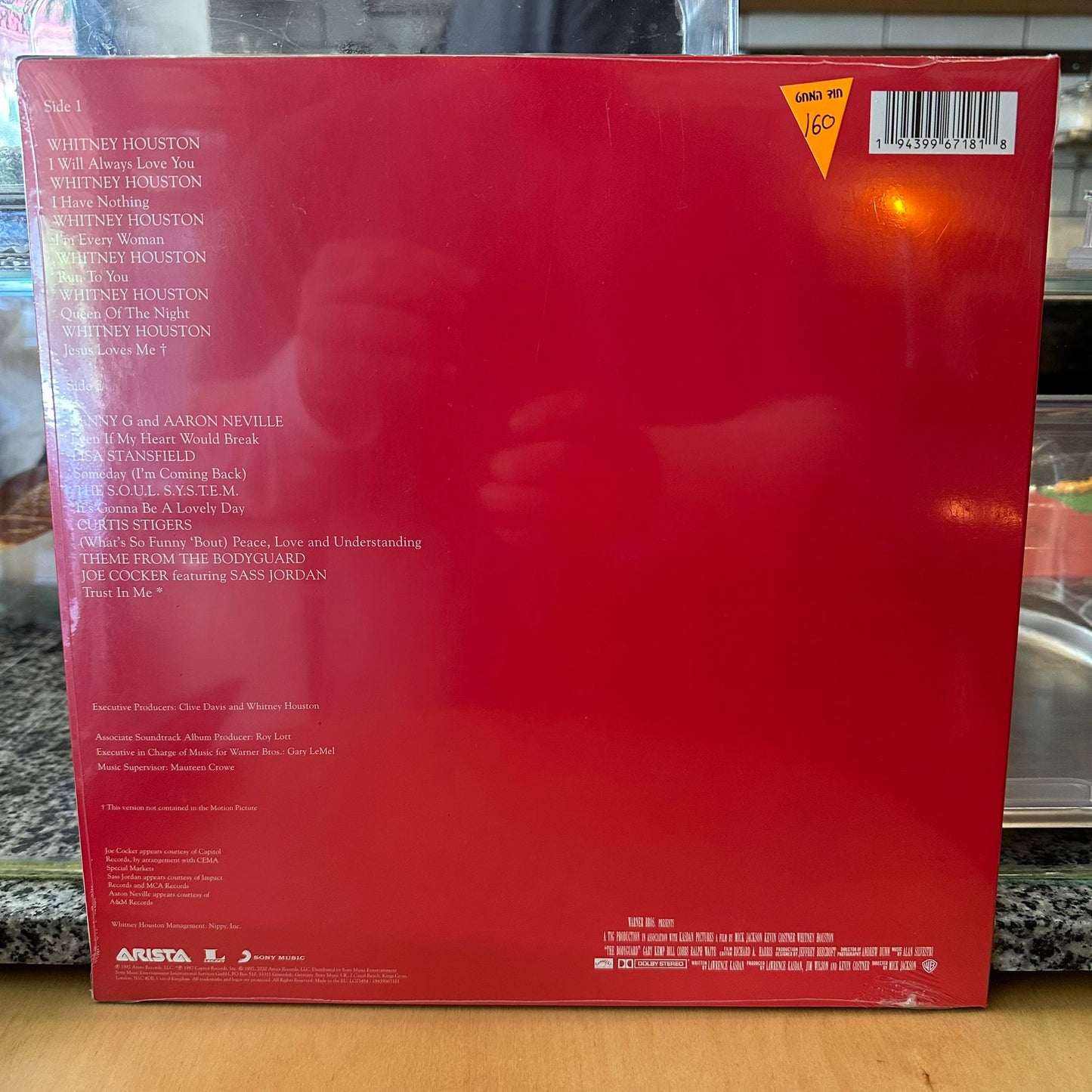 Whitney Houston - The Bodyguard (Original Soundtrack Album)