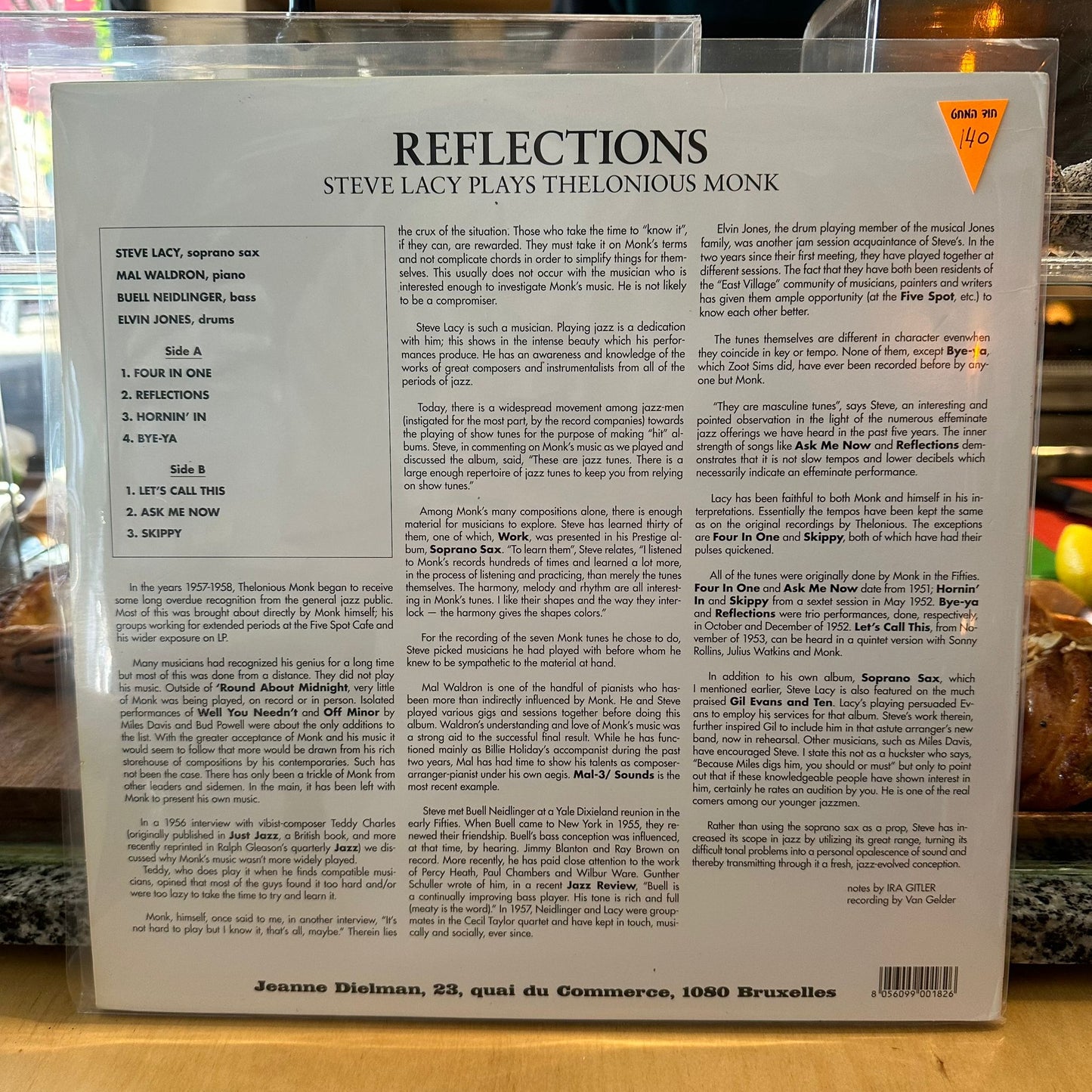 Steve Lacy - Reflections