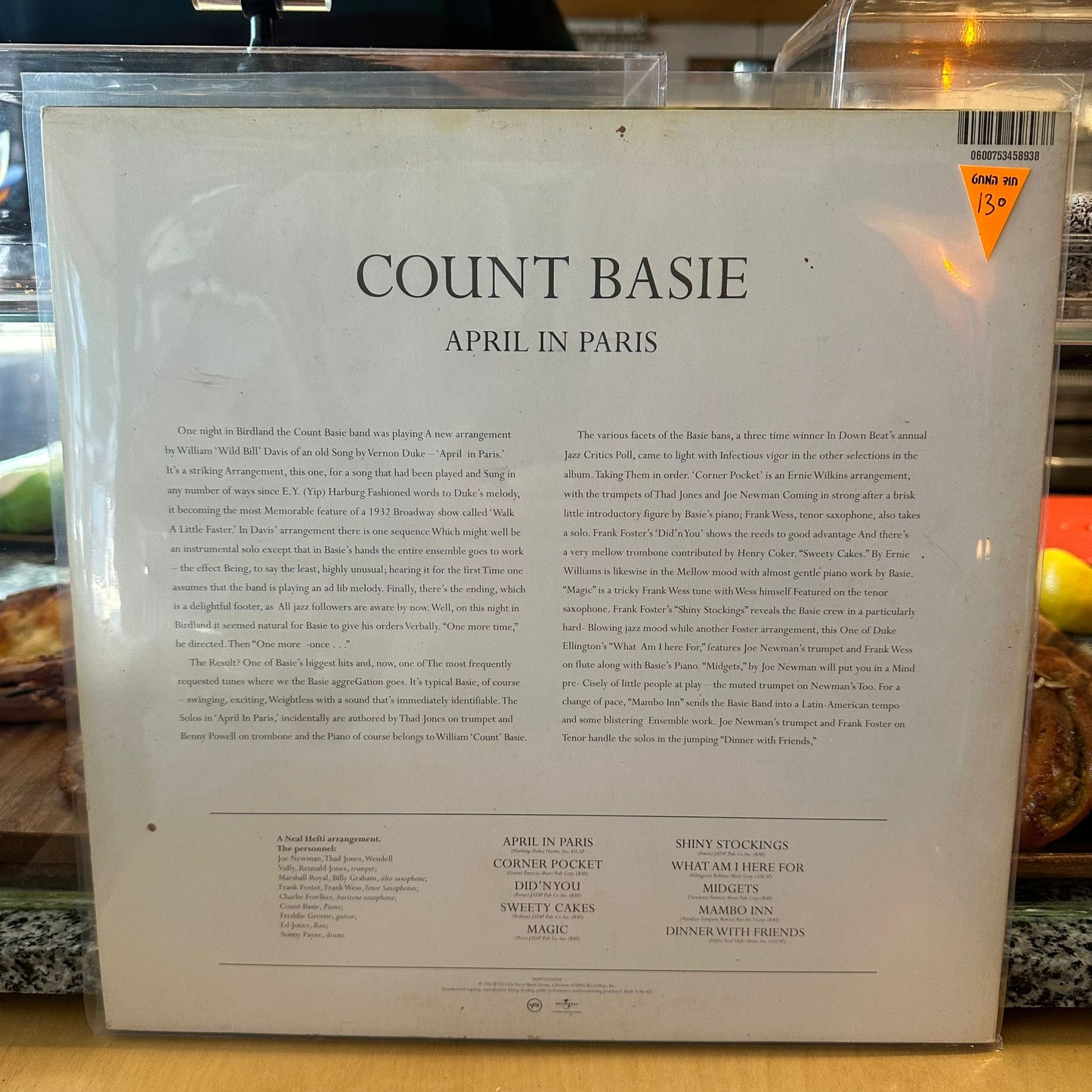 Count Basie And His Orchestra - April In Paris