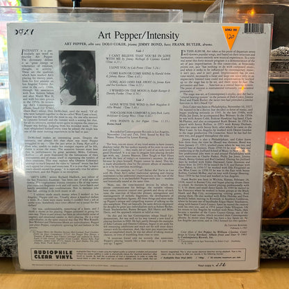 Art Pepper - Intensity