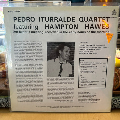 Pedro Iturralde Quartet Featuring Hampton Hawes - Pedro Iturralde Quartet Featuring Hampton Hawes