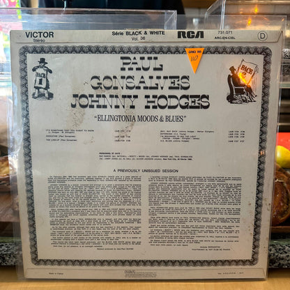 Paul Gonsalves - Ellingtonia Moods & Blues