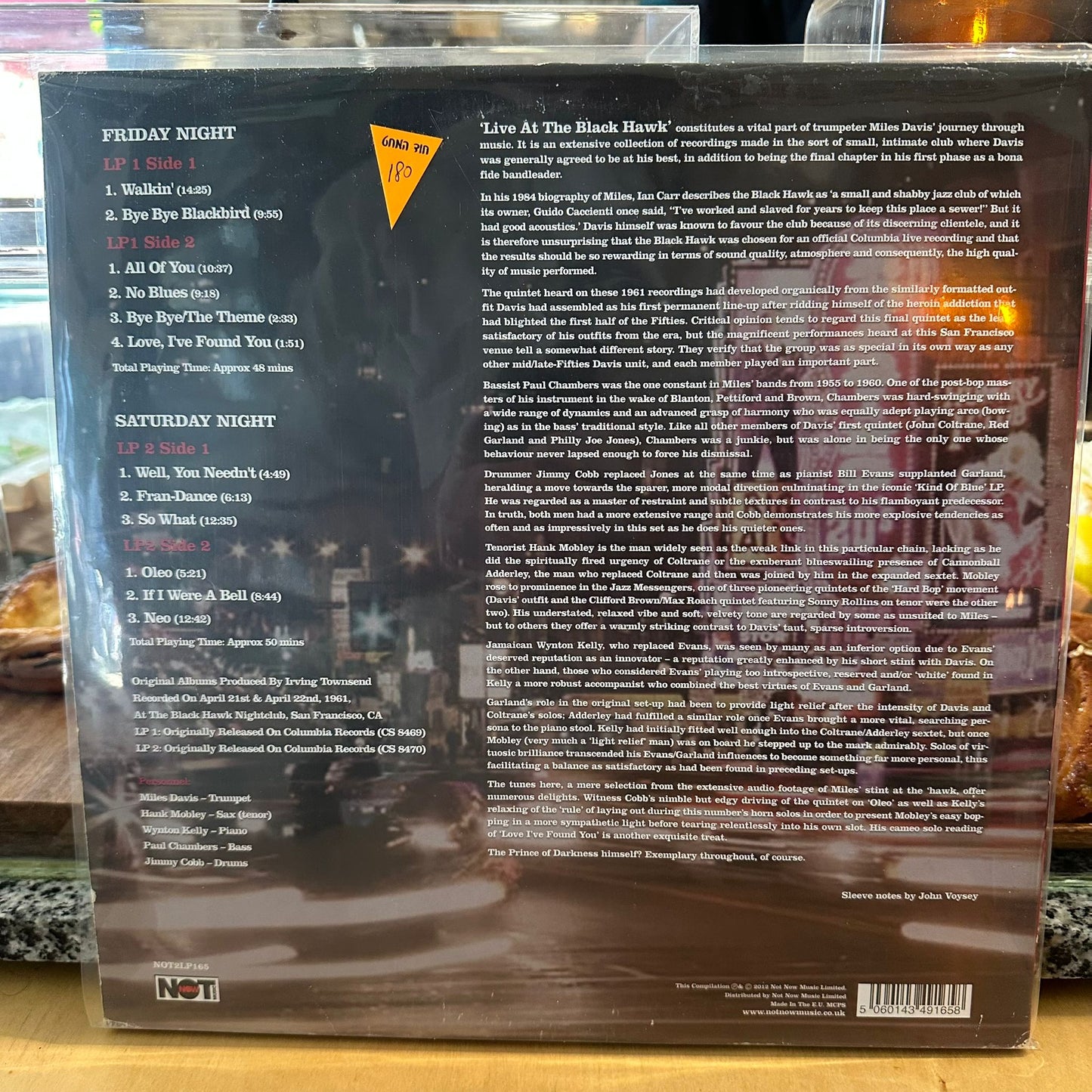 Miles Davis - In Person Friday & Saturday Night At The Black Hawk