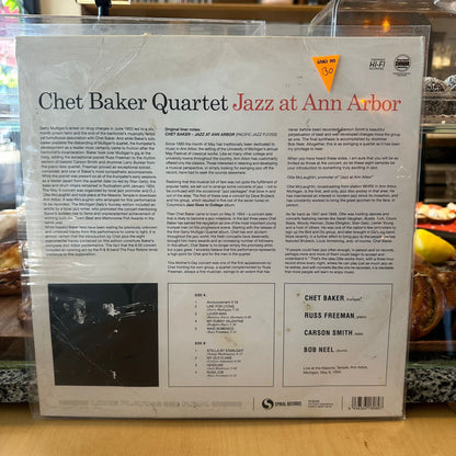 Chet Baker Quartet - Jazz At Ann Arbor