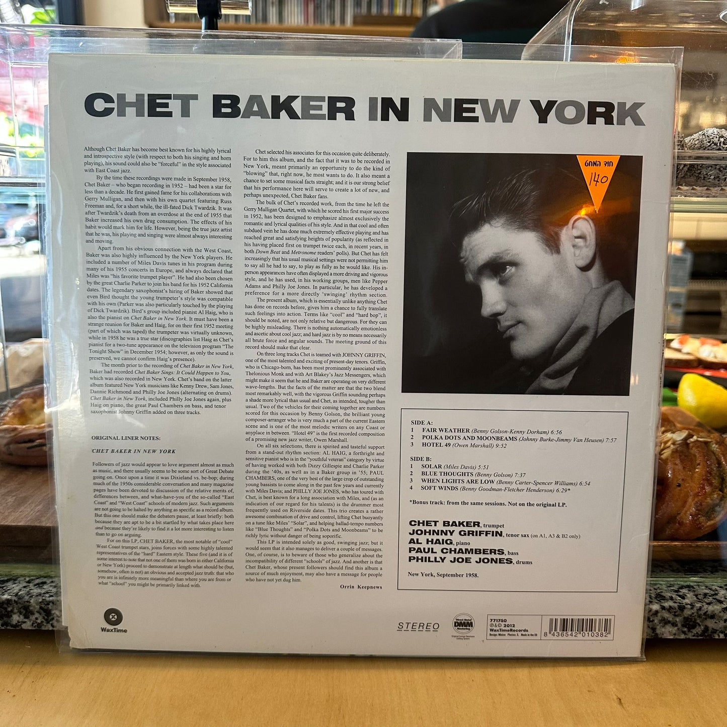 Chet Baker - In New York