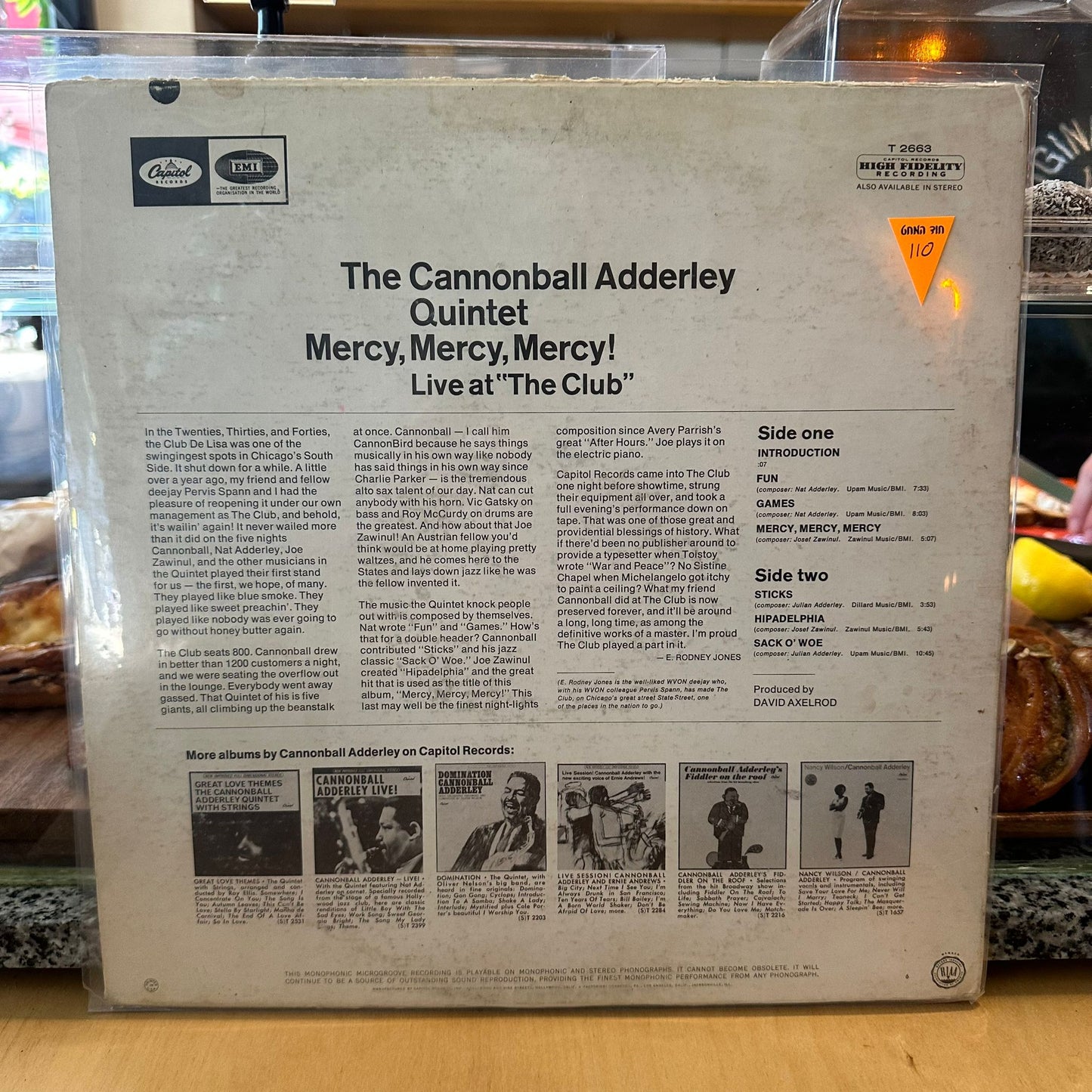 The Cannonball Adderley Quintet - Mercy, Mercy, Mercy! - Live At "The Club"