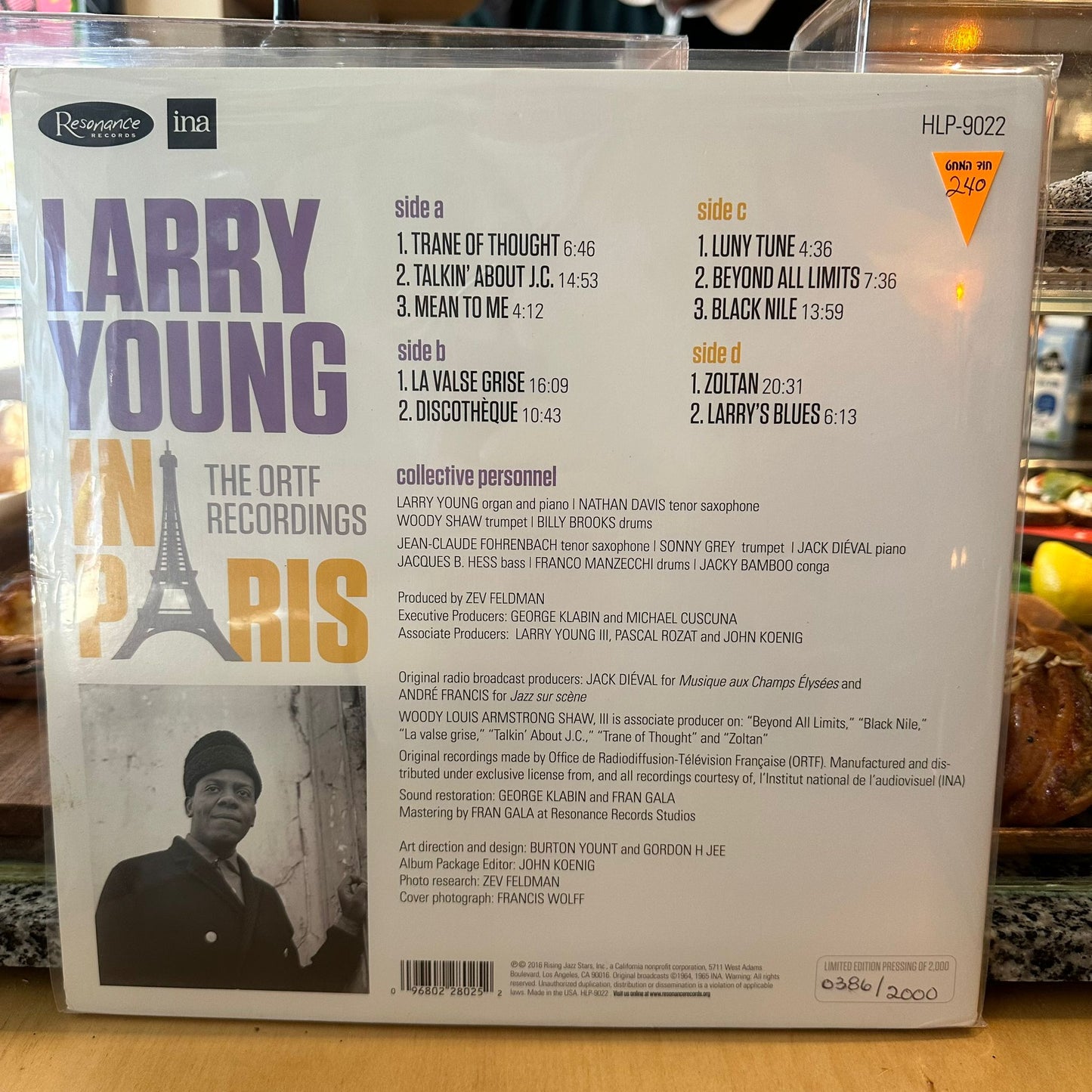 Larry Young - Larry Young In Paris: The ORTF Recordings