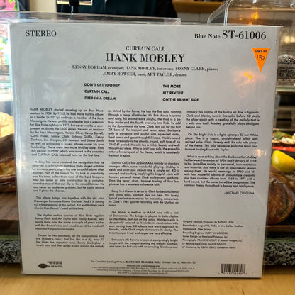 Hank Mobley Featuring Kenny Dorham & Sonny Clark - Curtain Call