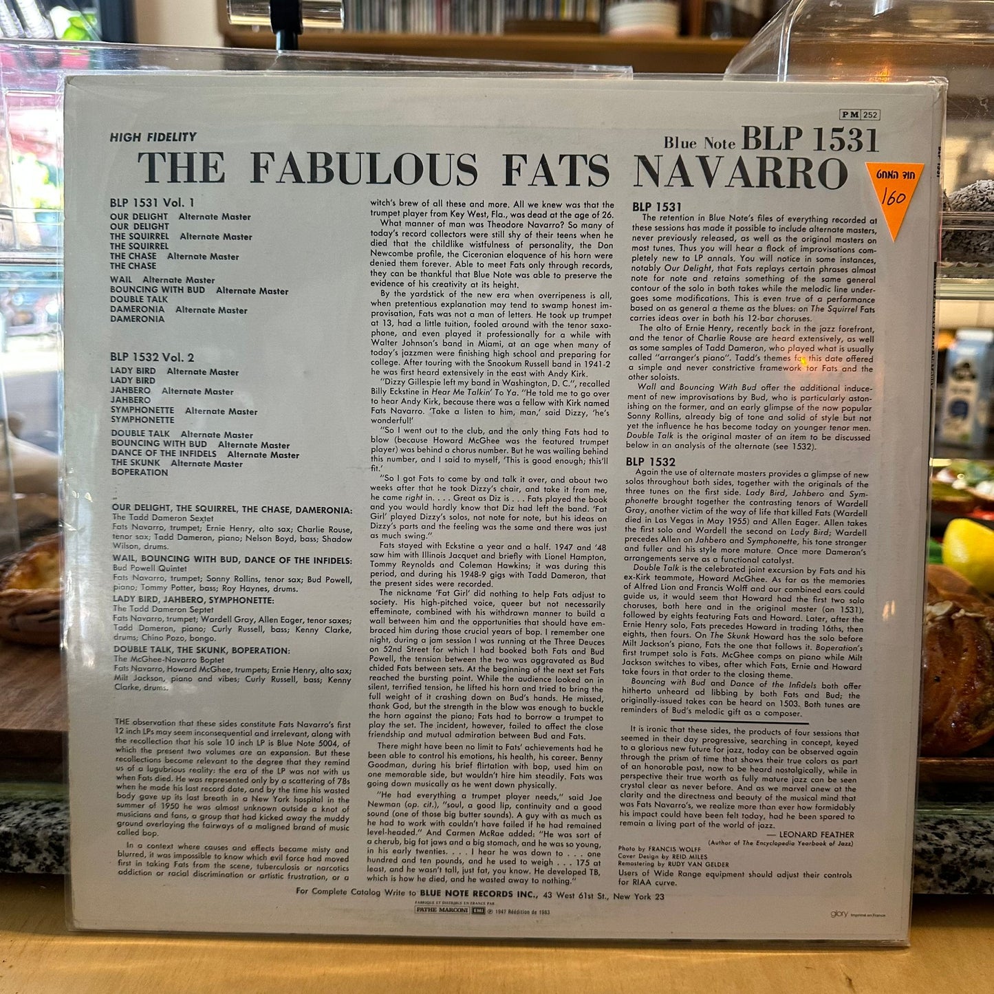 Fats Navarro - The Fabulous Fats Navarro Volume 1